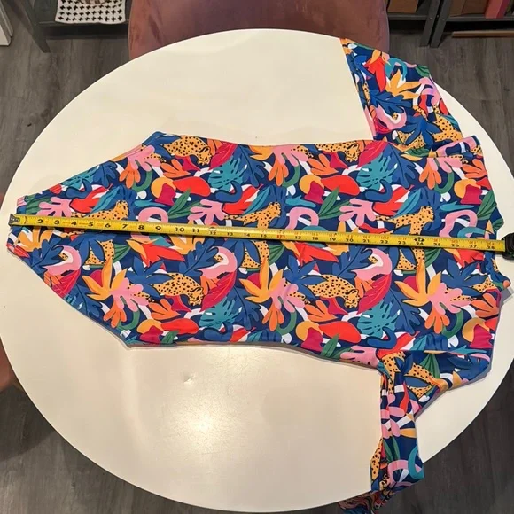 Colorful Women's Long Sleeve One Piece Swimsuit - Picture 6 of 10